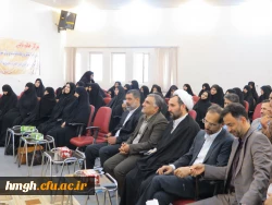 عصر روز شنبه مورخ1394/4/13 مراسم معارفه سرپرست جدید پردیس حضرت معصومه (س) در سالن اجتماعات این پردیس برگزار شد.

برگزاری مراسم تکریم سرکارخانم ثابتی ومعارفه سرکار خانم دکتر شریفی به عنوان سرپرست پردیس حضرت معصومه(س) 2