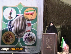 برگزاری همایش افتتاحیه سال تحصیلی 95-94   پردیس حضرت معصومه سلام الله علیها   در هفته دفاع مقدس  6