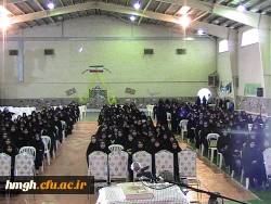 برگزاری همایش افتتاحیه سال تحصیلی 95-94   پردیس حضرت معصومه سلام الله علیها   در هفته دفاع مقدس  7