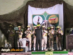 برگزاری همایش افتتاحیه سال تحصیلی 95 - 94 و دفاع مقدس 5