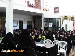 اولین نشست صمیمی مسئولان دانشگاه با دانشجویان پردیس حضرت معصومه سلام الله علیها در تاریخ 13 مهر ماه 1394 2