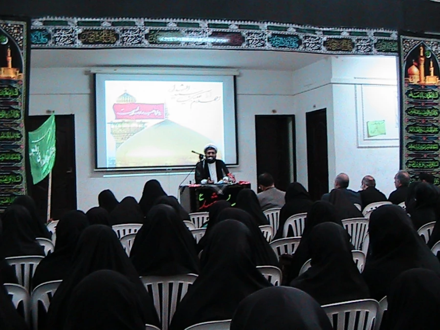 اولین برنامه عزاداری حسینی ویژه اساتید، کارکنان و دانشجویان پردیس حضرت معصومه سلام الله علیها 2