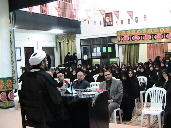 اولین برنامه عزاداری حسینی ویژه اساتید، کارکنان و دانشجویان پردیس حضرت معصومه سلام الله علیها 4