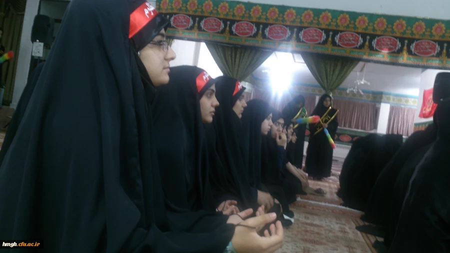 برگزاری مراسم عزاداری ماه  محرم در خوابگاه 2