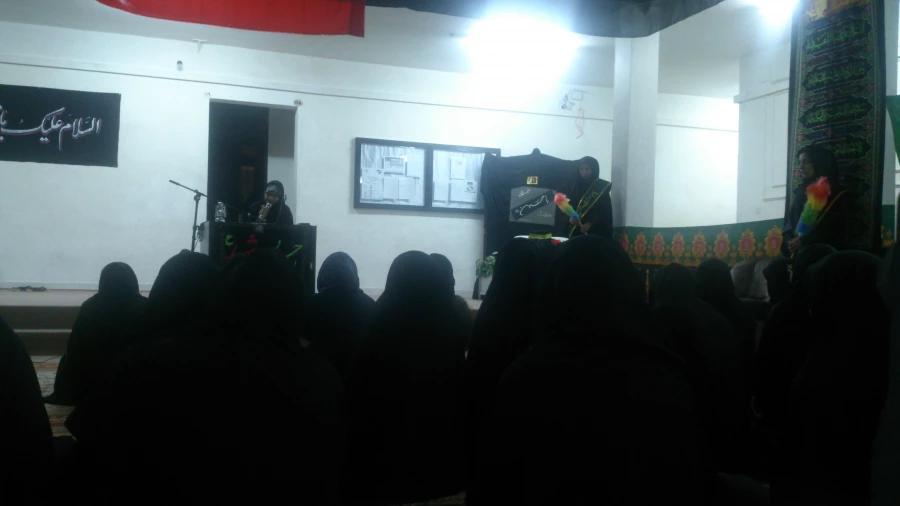 برگزاری مراسم عزاداری ماه  محرم در خوابگاه 4