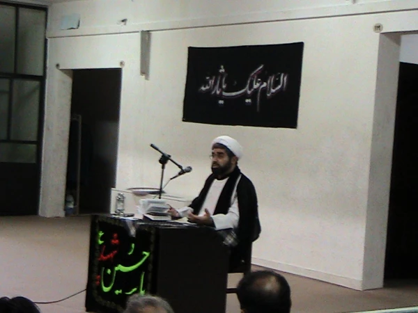 سومین  برنامه عزاداری حسینی  ویژه اساتید کارکنان و دانشجویان پردیس حضرت معصومه (س) د 2