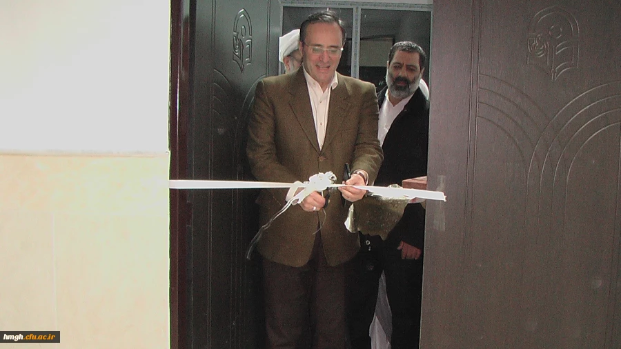 مراسم افتتاح ساختمان اداری پردیس حضرت معصومه (سلام الله علیها ) توسط دکتر مهرمحمدی سرپرست محترم دانشگاه فرهنگیان 2