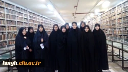 بازدید از کتابخانه آیه الله مرعشی نجفی 3