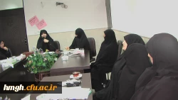 نشست صمیمی سرکار خانم دکتر شریفی سرپرست محترم پردیس با کارکنان 4