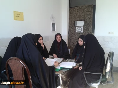 جلسه انجمن های ورزشی پردیس حضرت معصومه سلام الله علیها