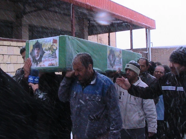 تشییع پیکر مطهر 7 شهید گلگون کفن مدافع حرم 2