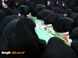 تشییع پیکر مطهر 7 شهید گلگون کفن مدافع حرم 5