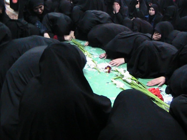 تشییع پیکر مطهر 7 شهید گلگون کفن مدافع حرم 5