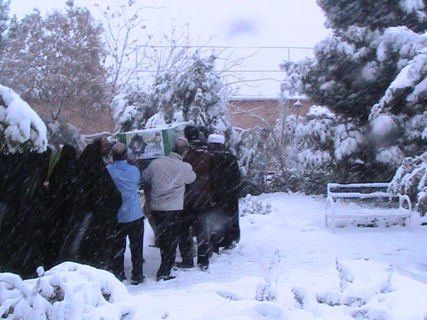 تشییع پیکر مطهر 7 شهید گلگون کفن مدافع حرم 6