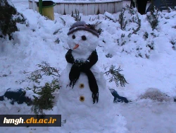 روز برفی پردیس حضرت معصومه  (س)