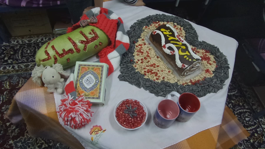 مراسم شب یلدا در خوابگاههای  دانشجویان پردیس حضرت معصومه سلام الله علیها  2