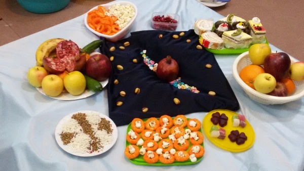 مراسم شب یلدا در خوابگاههای  دانشجویان پردیس حضرت معصومه سلام الله علیها  3