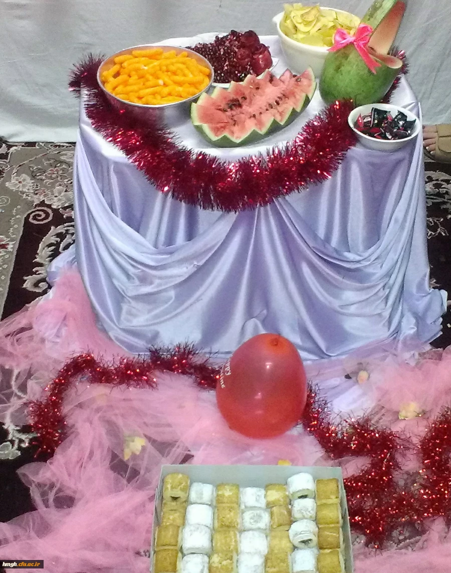 مراسم شب یلدا در خوابگاههای  دانشجویان پردیس حضرت معصومه سلام الله علیها  4