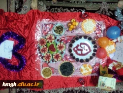 مراسم شب یلدا در خوابگاههای  دانشجویان پردیس حضرت معصومه سلام الله علیها  7
