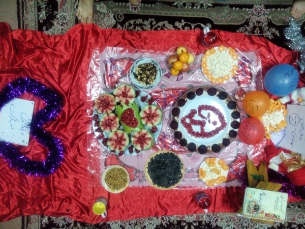 مراسم شب یلدا در خوابگاههای  دانشجویان پردیس حضرت معصومه سلام الله علیها  7