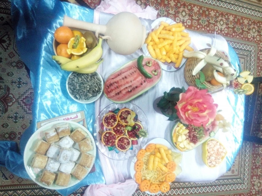 مراسم شب یلدا در خوابگاههای  دانشجویان پردیس حضرت معصومه سلام الله علیها  10