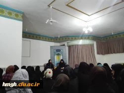 گزارش مراسم شبانگاهی دهه فجر در خوابگاه دانشجویان پردیس حضرت معصومه (س) مورخ 94/11/20 2