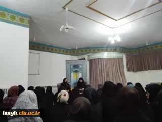 گزارش مراسم شبانگاهی دهه فجر در خوابگاه دانشجویان پردیس حضرت معصومه (س) مورخ 94/11/20