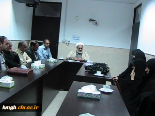 برگزاری جلسه گرامیداشت  شهید مدافع حرم سعید سامانلو همسر  استاد گرامی خانم  ریاط جزی  با حضور مدیریت استانی و همکاران پردیس حضرت معصومه سلام الله علیها