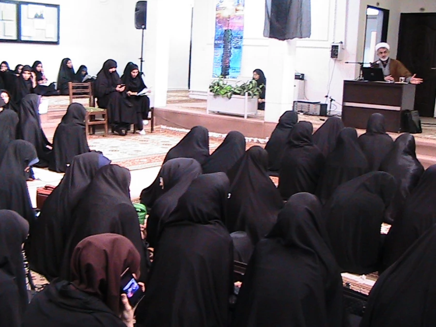 گزارش برنامه فرهنگی مورخ3/12/94با موضوع انتخابات وعزاداری حضرت صدیقه طاهره (س) 2