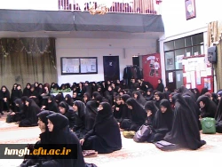 گزارش برنامه فرهنگی مورخ3/12/94با موضوع انتخابات وعزاداری حضرت صدیقه طاهره (س) 2