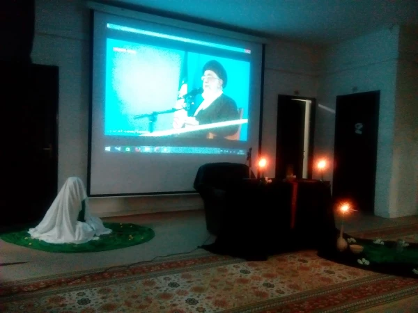 برگزاری مراسم عزاداری شام شهادت  حضرت صدیقه طاهره سلام الله  علیها در خوابگاه دانشجویی 3