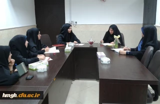 جلسه انجمن های ورزشی پردیس حضرت معصومه (س)