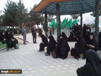 زیارت قبور شهدای مدافع حرم توسط کانون سیره شهدا، زیر نظر نهاد نمایندگی مقام معظم رهبری