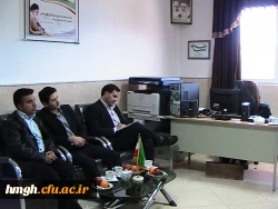 بازدید نماینده بسیج اساتید کشور از کانون بسیج اساتید پردیس حضرت معصومه (س)  2