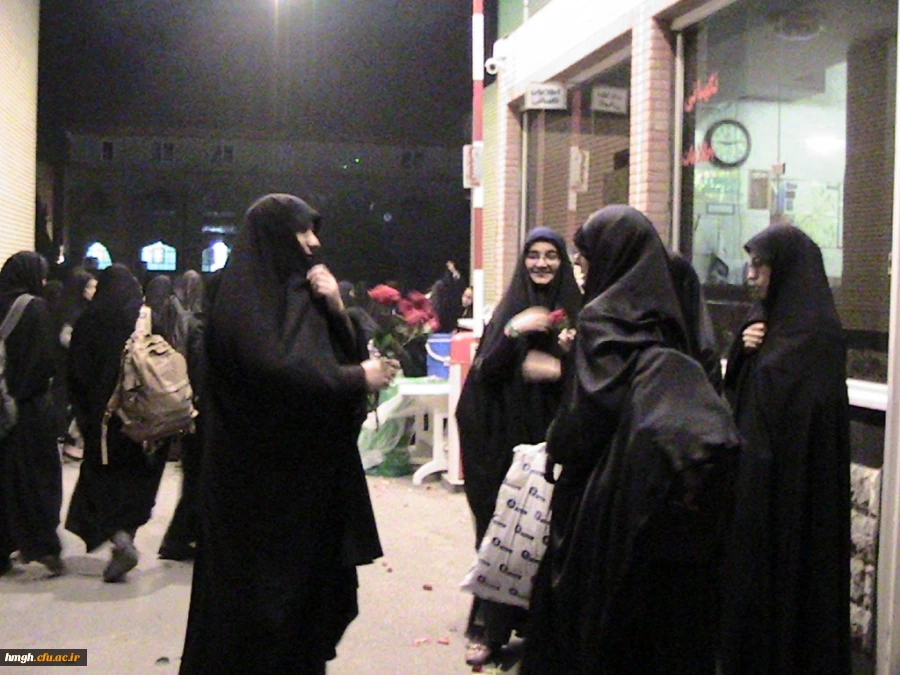 استقبال از دانشجومعلمان معتکف  با حضور دکتر شریفی سرپرست محترم دانشگاه و تنی چند از کارکنان و دانشجو معلمان 4