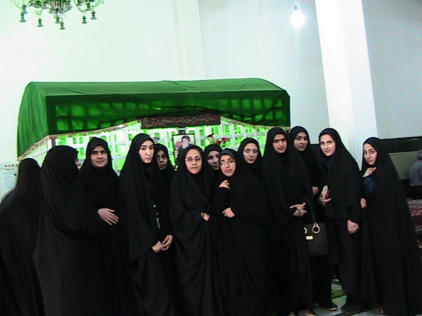 بازدید از کتابخانه آیت الله مرعشی نجفی توسط دانشجو معلمان 3