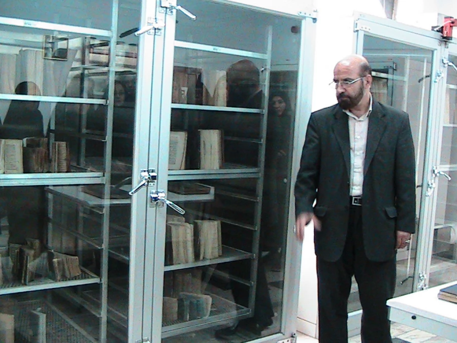 بازدید از کتابخانه آیت الله مرعشی نجفی توسط دانشجو معلمان 5