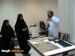 بازدید از کتابخانه آیت الله مرعشی نجفی توسط دانشجو معلمان 6