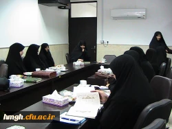 جلسه هفتگی قرآن کریم با محوریت تحقیق و پژوهش در آیات نورانی کلام الله مجید با حضور اساتید و  پرسنل دانشگاه فرهنگیان(پردیس حضرت معصومه سلام الله علیها)  2