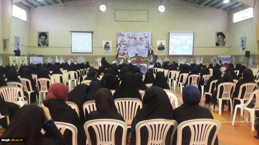 برگزاری مراسم گرامیداشت هفته دفاع مقدس وآغاز سال تحصیلی 96-95 5