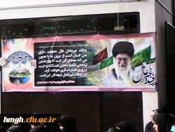 برگزاری برنامه فرهنگی به مناسبت هفته گرامیداشت هفته پدافند غیرعامل و جلسه پرسش و پاسخ دانشجویی با حضور مدیریت استانی جناب آقای دکتر زارعی رضایی 2