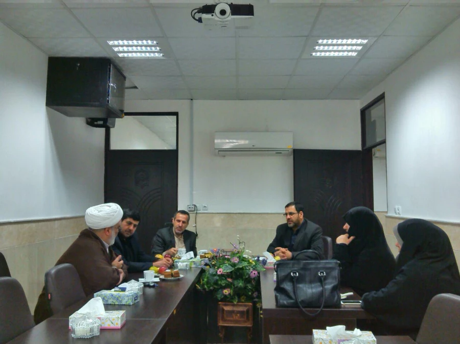 برگزاری جلسه مسئولین دانشگاه فرهنگیان استان قم با اعضای مجمع خیرین دانشگاه ساز 3
