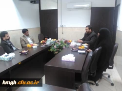 بازدید معاون سازمان نوسازی تعمیر وتجهیز مدارس کشور  از  پردیس حضرت معصومه (س)قم 2