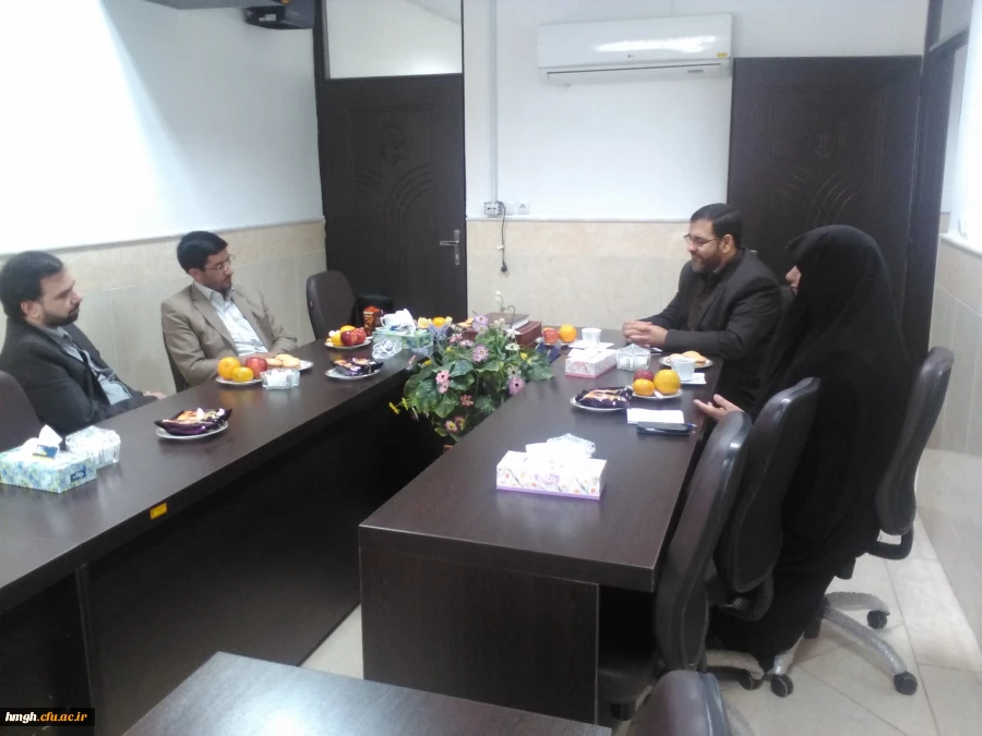 بازدید معاون سازمان نوسازی تعمیر وتجهیز مدارس کشور  از  پردیس حضرت معصومه (س)قم 2