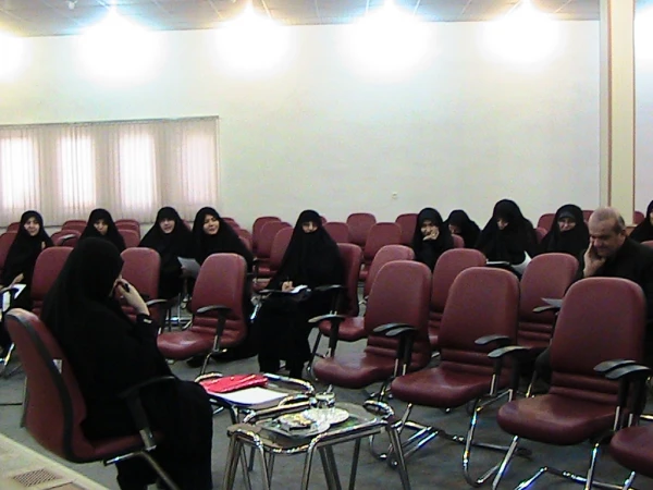 بازدید نماینده نظارت، ارزیابی و تعالی سازمانی دانشگاه فرهنگیان  از پردیس حضرت معصومه (س) قم 2