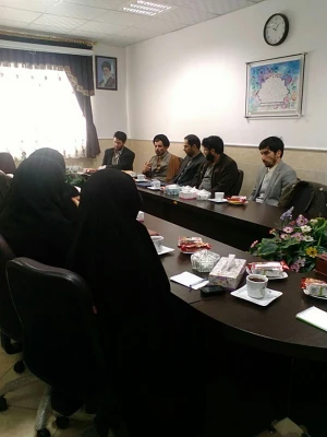 برگزاری جلسه تودیع  خانم قاضی زاده فرمانده بسیج  دانشجویی سابق  دانشگاه فرهنگیان پردیس حضرت معصومه (س) و معارفه فرمانده جدید بسیج دانشجویی سرکار خانم سپهری نیا 2