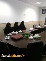 برگزاری جلسه تودیع  خانم قاضی زاده فرمانده بسیج  دانشجویی سابق  دانشگاه فرهنگیان پردیس حضرت معصومه (س) و معارفه فرمانده جدید بسیج دانشجویی سرکار خانم سپهری نیا 2