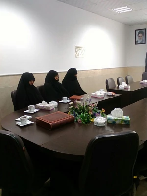 برگزاری جلسه تودیع  خانم قاضی زاده فرمانده بسیج  دانشجویی سابق  دانشگاه فرهنگیان پردیس حضرت معصومه (س) و معارفه فرمانده جدید بسیج دانشجویی سرکار خانم سپهری نیا 2