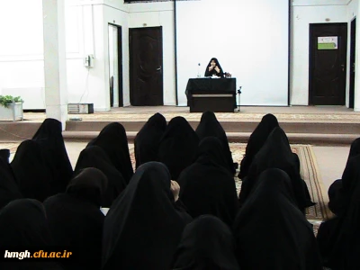 برگزاری ویژه برنامه سوگواری ایام فاطمیه همزمان  با ساعت فرهنگی در سرای دانشجویی