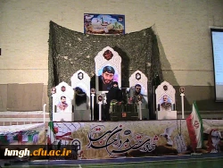 برگزاری مراسم پر شکوه و معنوی یادواره  شهدا در پردیس حضرت معصومه (س) 2